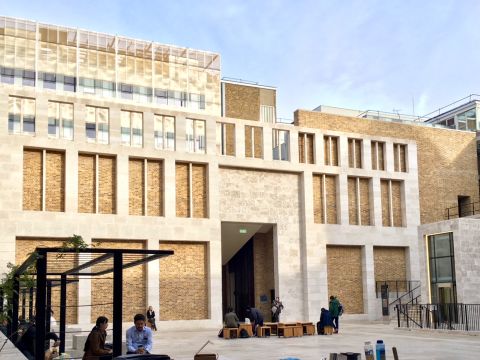 Strong from the Ground Up: Portland Stone at Plinth Level