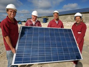 Solar Panels fitted to Portland Factory