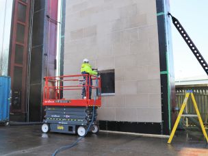 Support System - Rainscreen System Test