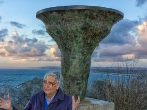 World famous Professor visits Bowers Quarry